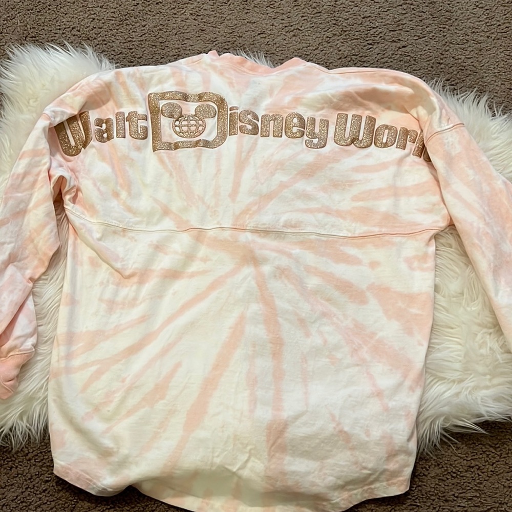 WDW pink tie dye spirit jersey size XS
